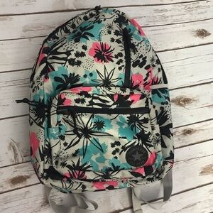 Converse Chuck Taylor All Star Go Gloral Print Backpack blue pink black